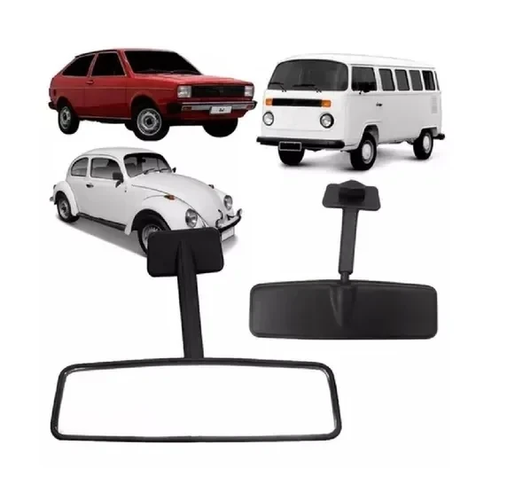 Retrovisor interno Fusca / Brasilia / Kombi / Gol 1976-1986 RX6664 3