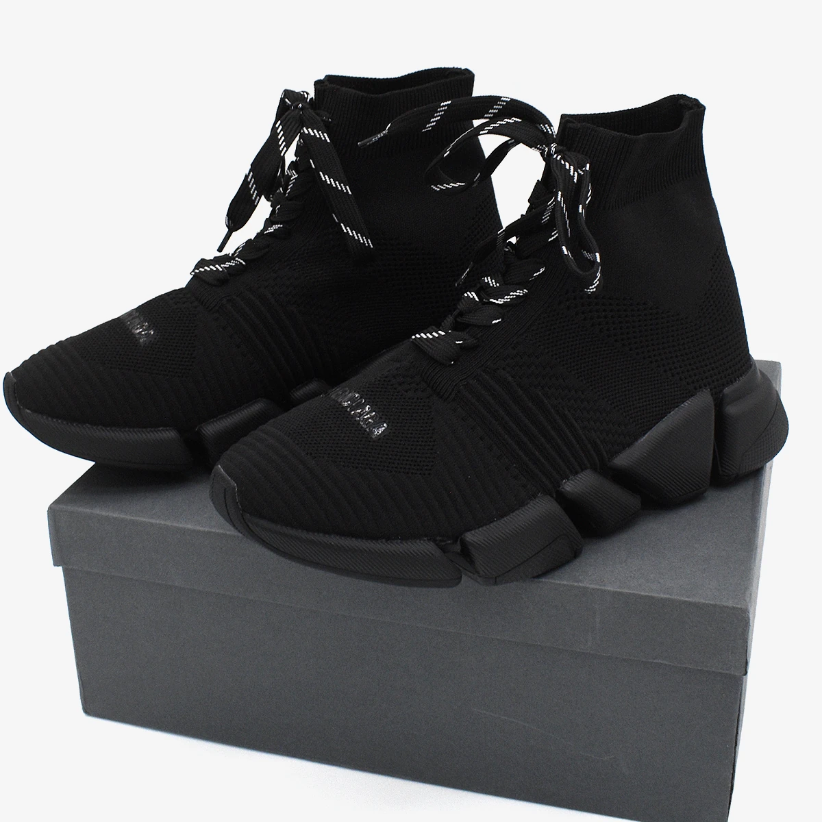 Balenciaga Speed 2.0 Lace Up Negro 4