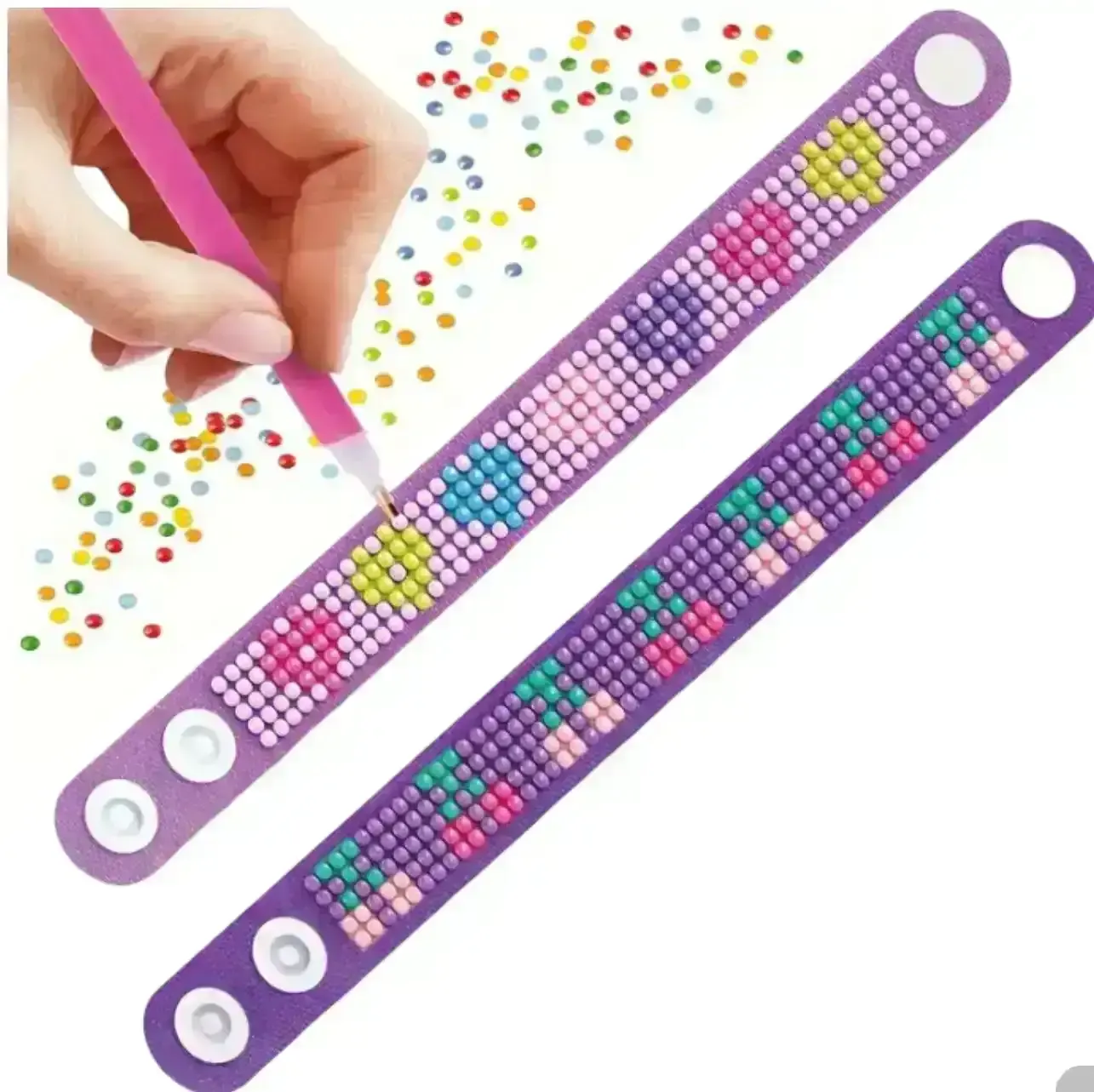 Kit 2 pulseras para decorar 