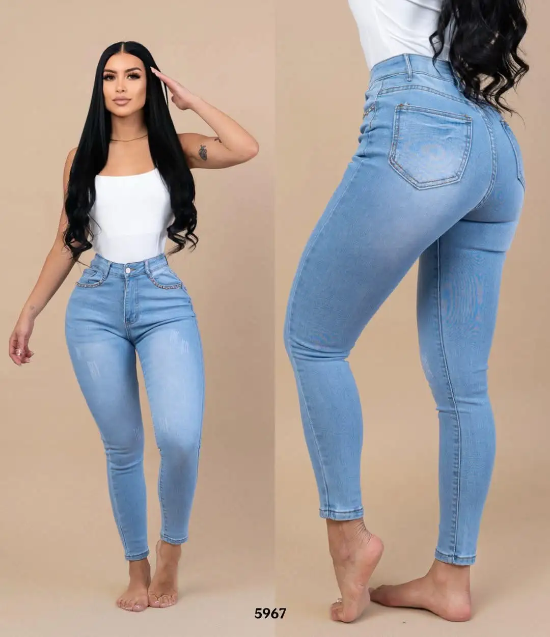 JEANS skinny #3,#7