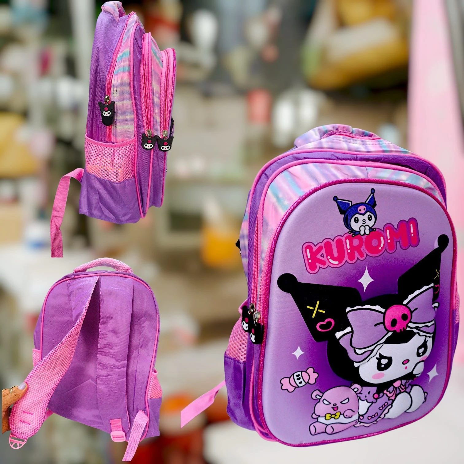 Mochila primaria san rio premium  3