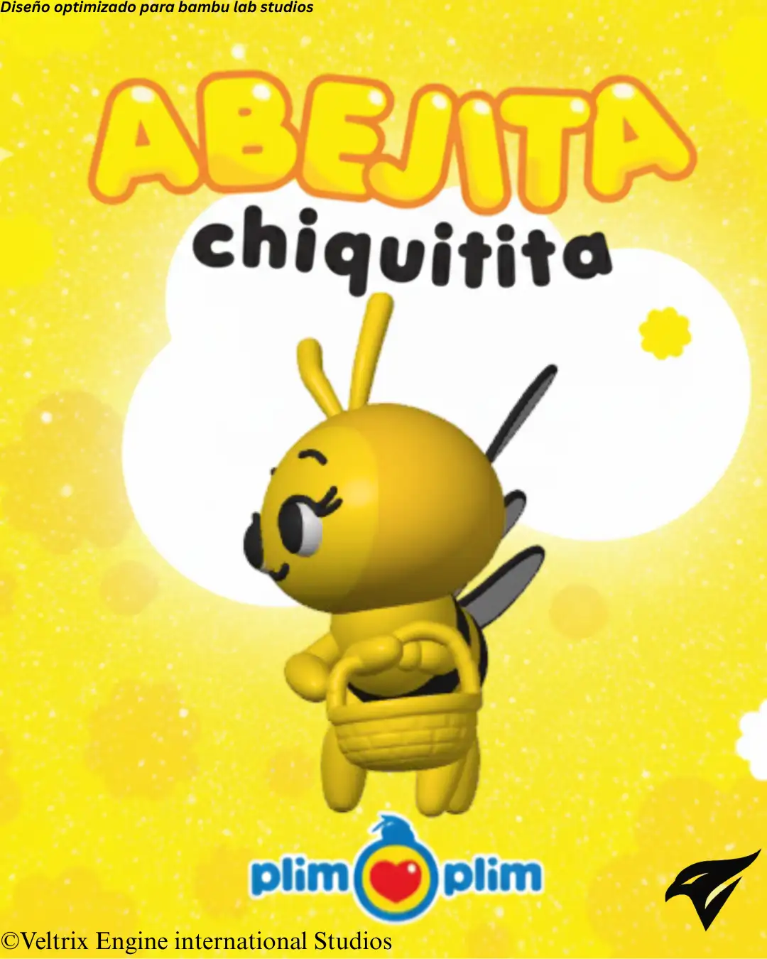 Abejita chiquitita -Aams version and Stl - Payasito plim plim  2