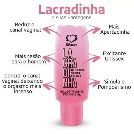 Gel Lubricante Femenino Lacradinha 2