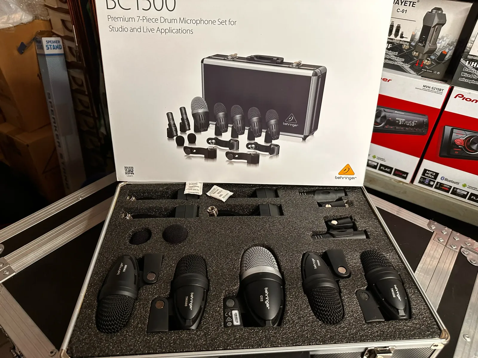KIT DE BATERIA BEHRINGER BC1500 2