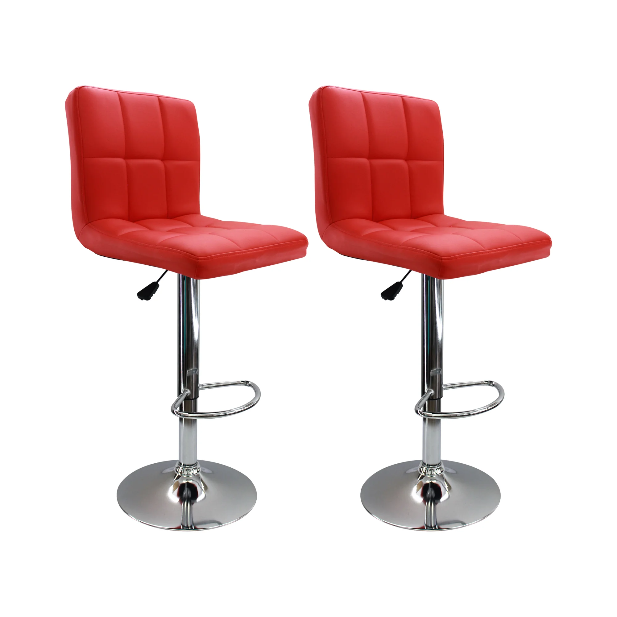 Set x 2 Silla Acolchada Tipo Bar 
