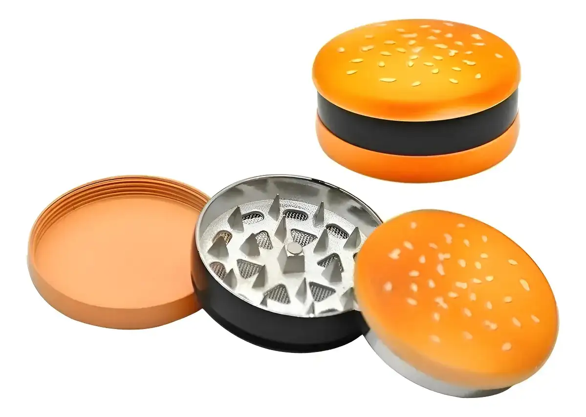 Picador Metal Hamburguesa 3 Partes