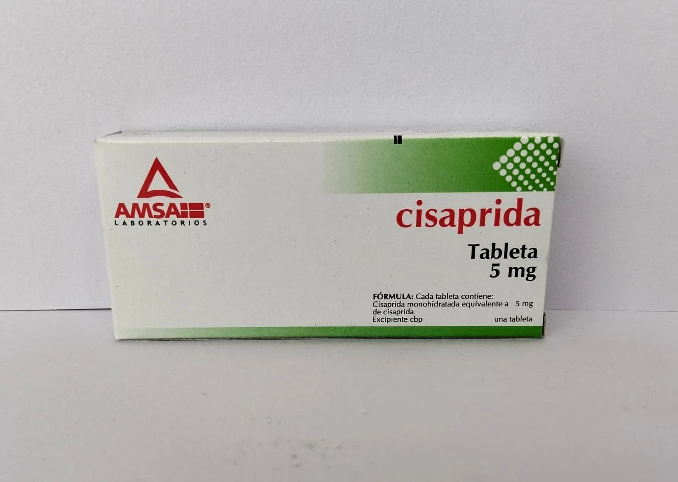 Cisaprida 5 Mg VO