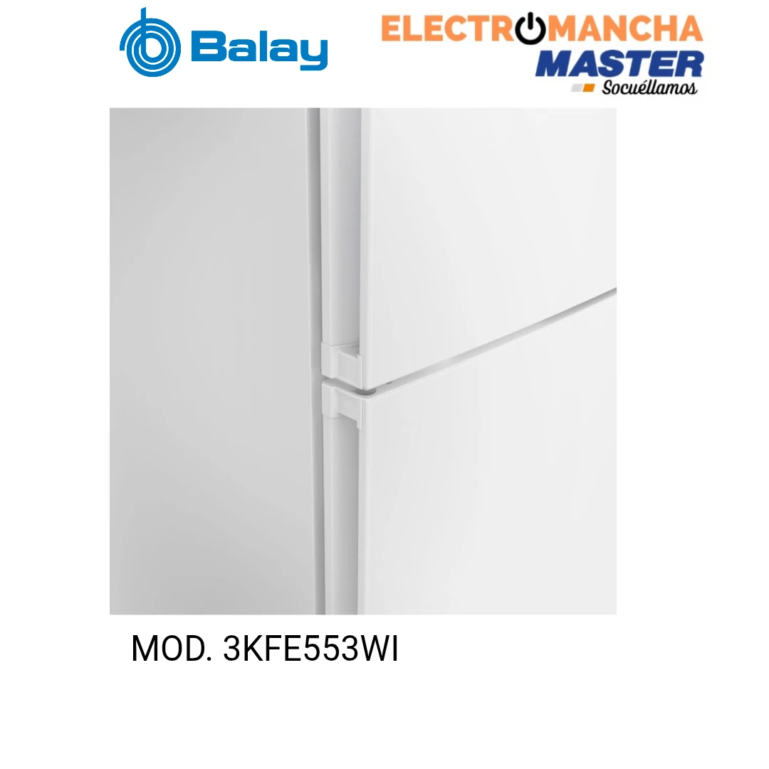 FRIGO COMBI BALAY 3KFE553WI 1,86*60 NF BLANCO CLASE EN 7