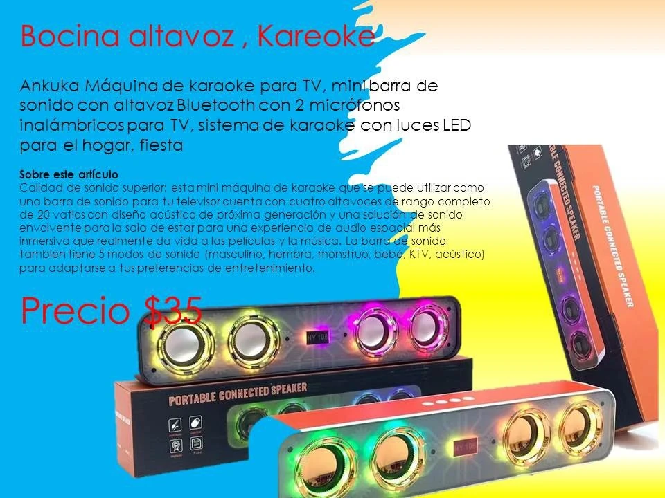 Bocina parlante altavoz  2