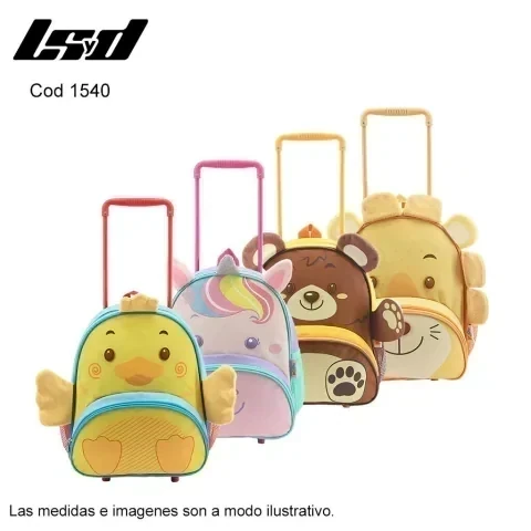 MOCHILA CON CARRO LSYD 1541