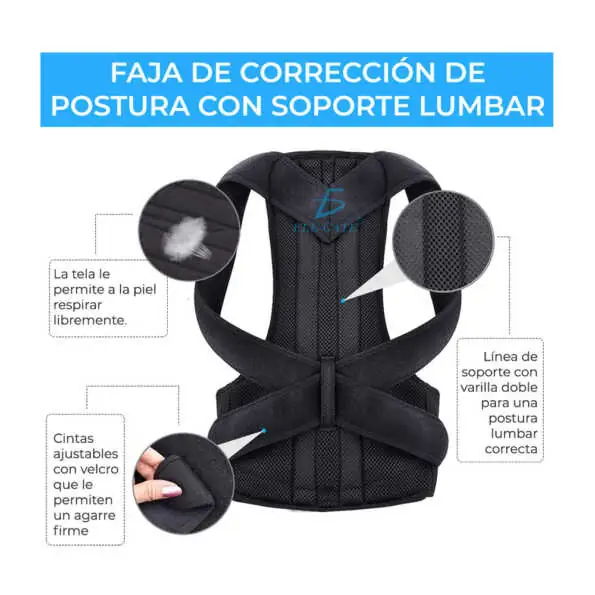 Faja Con Soporte Ajustable  2