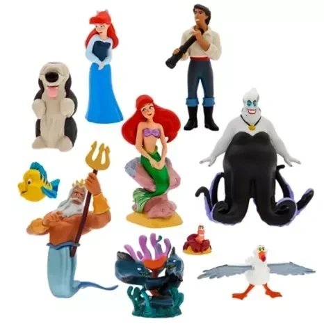 Set de figuras de lujo de La Sirenita 2