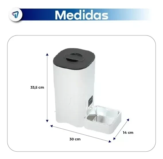 DISPENSER/COMEDEROS AUTOMATICO 6L PARA MASCOTASWAGGS PETF06 5