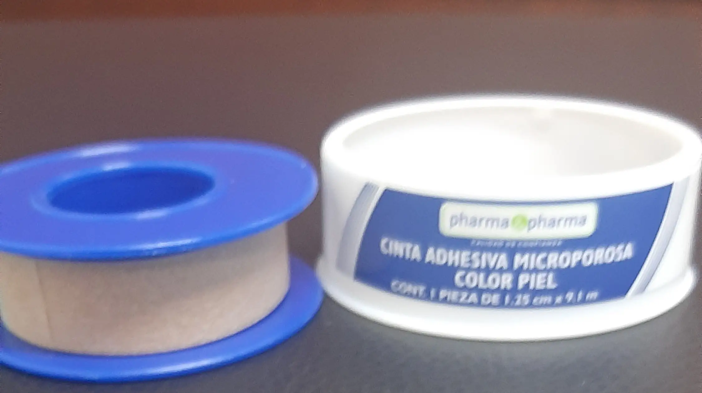 Cinta Adhesiva  Microporosa Color Piel 1.25 cm