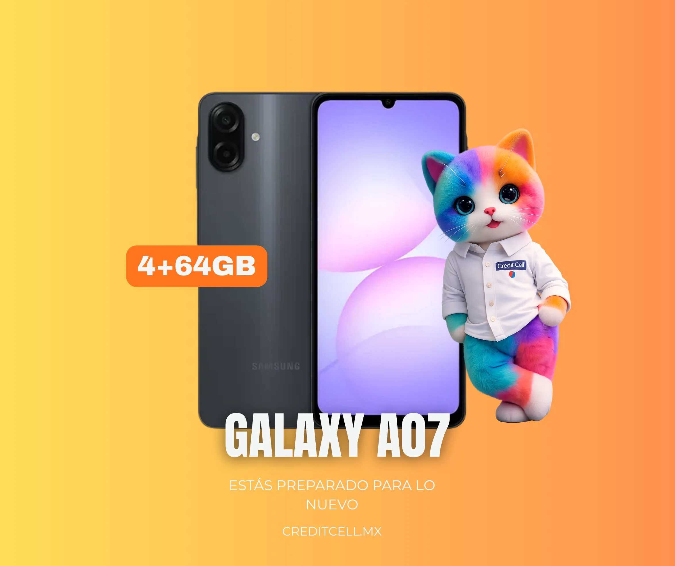 GALAXY A07 enganche desde: