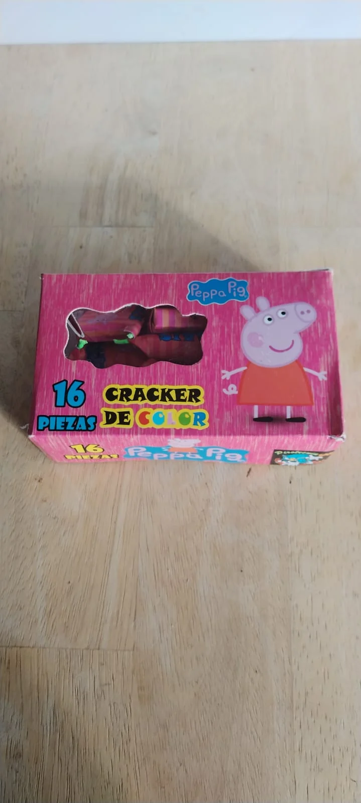 Pepe Pig Cracker de color