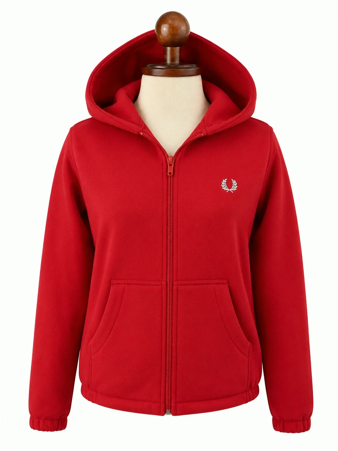Buso con cremallera rojo talla S 