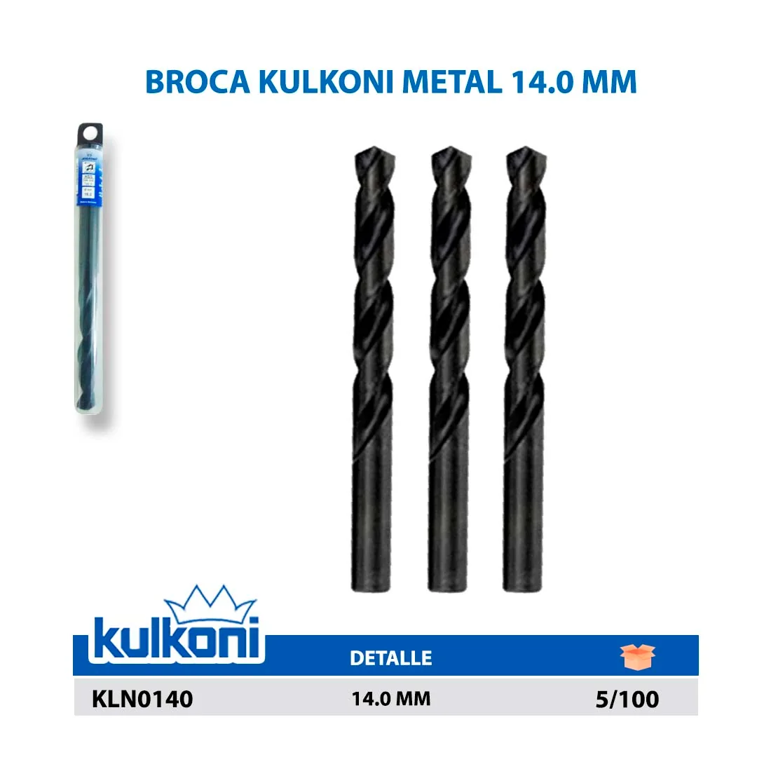 BROCA KULKONI METAL 14.0 MM