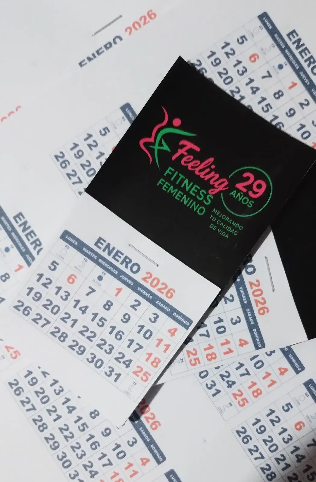 Calendario imán con libreta pack por 200 unidades  2