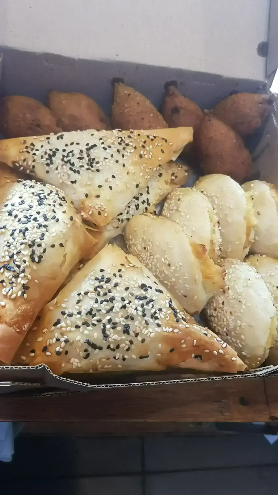 Muarra de verdura y queso