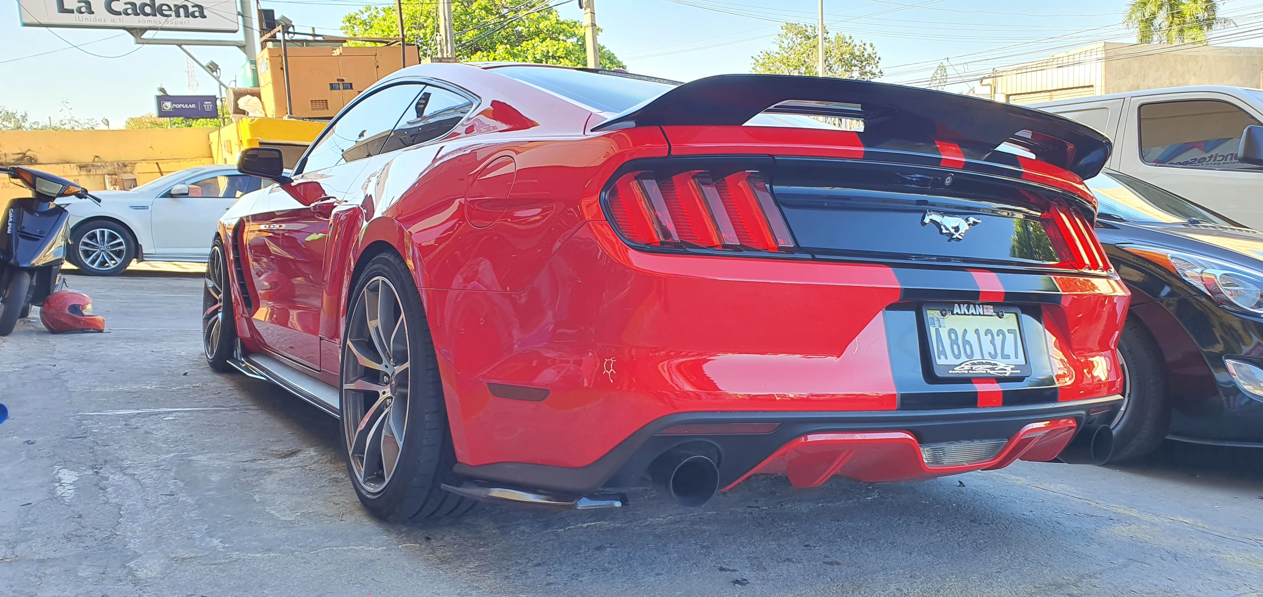 SPOILER GT500 FORD MUSTANG 2015-2021  3
