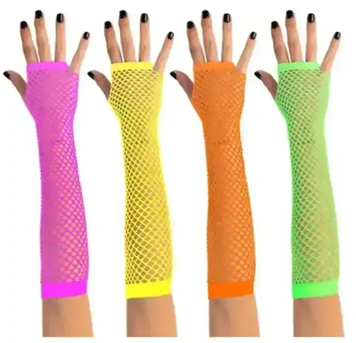 Guante red fluo largo