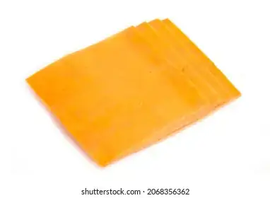 Porción de queso cheddar