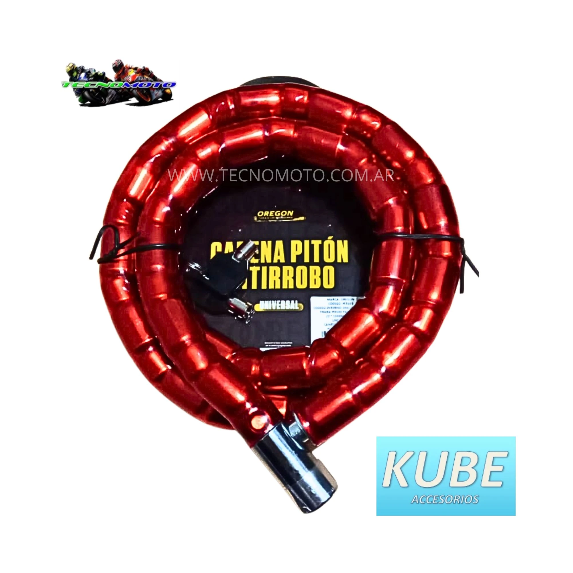 LINGA ANTIRROBO 1.50 22MM (PIT005) ROJA-50160
