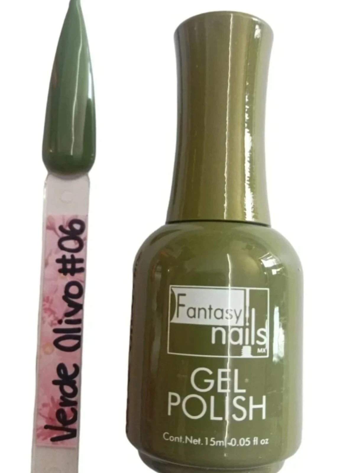 gel verde # 06  olivo 