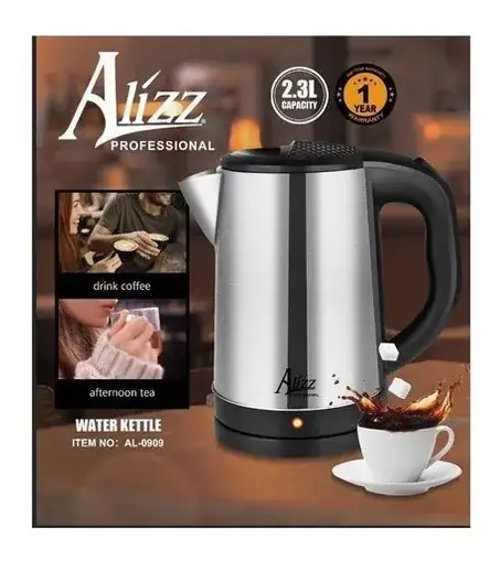 Cafetera Metálica Alizz Con Apagado Automático 