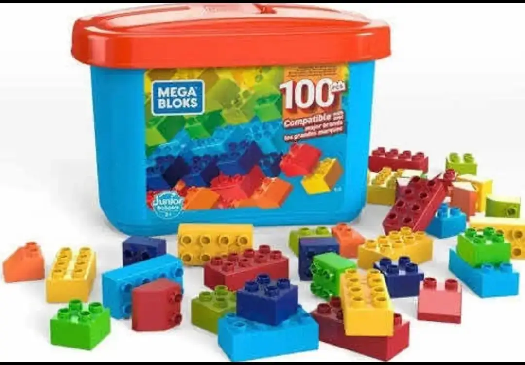 Juguete de construcción Mega Bloks con 100 piezas 2