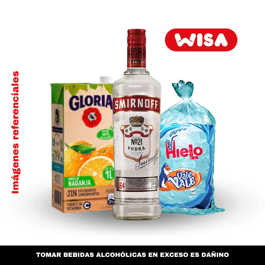 Combo Smirnoff Red 750 ML