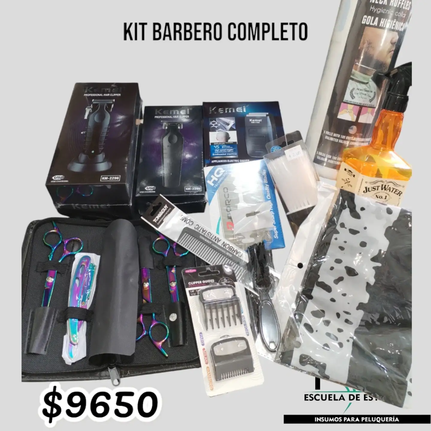 Kit Barbero Inicial - Completo 