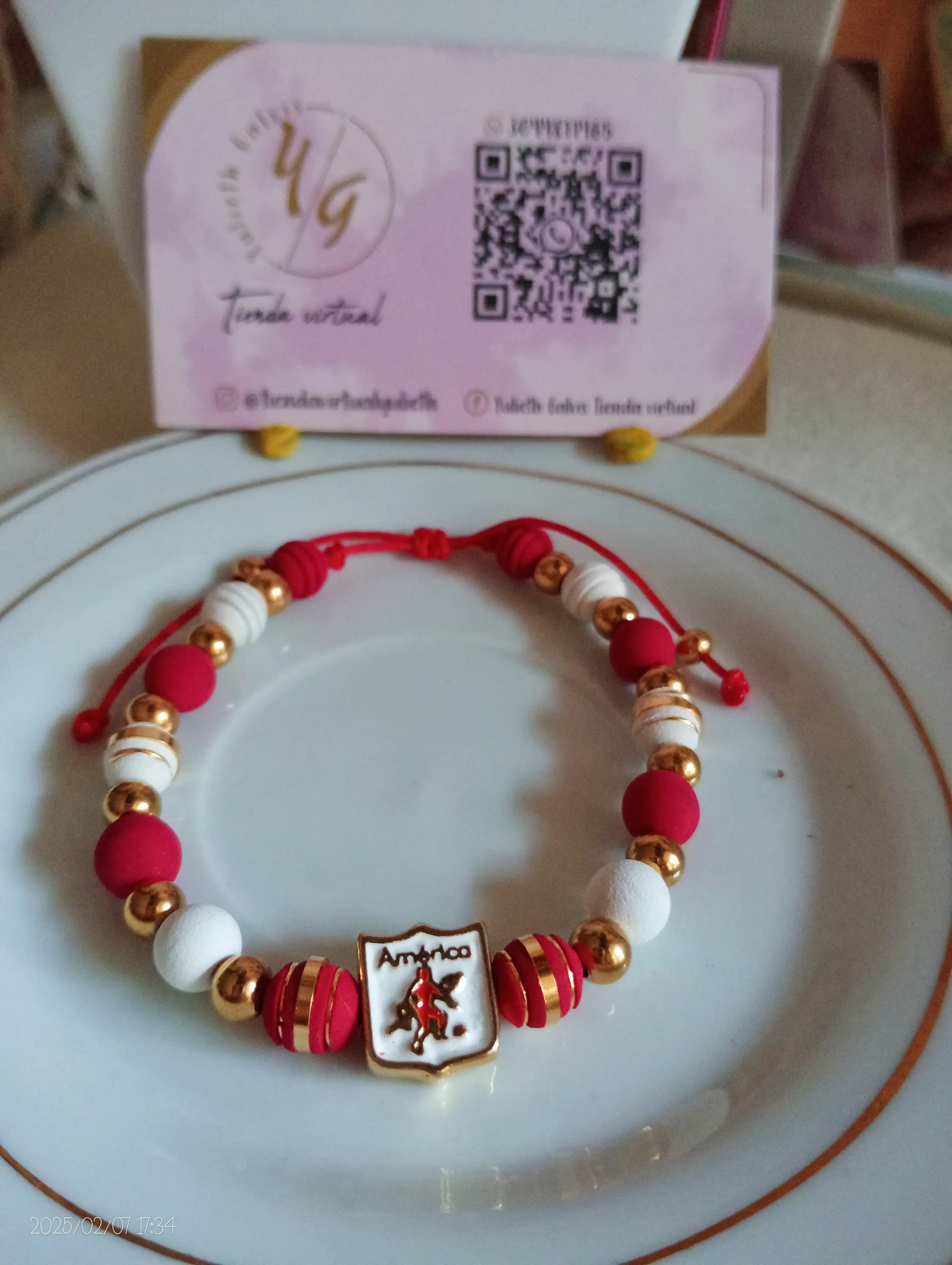 PULSERA NEOPRENO Y ACERO AMÉRICA