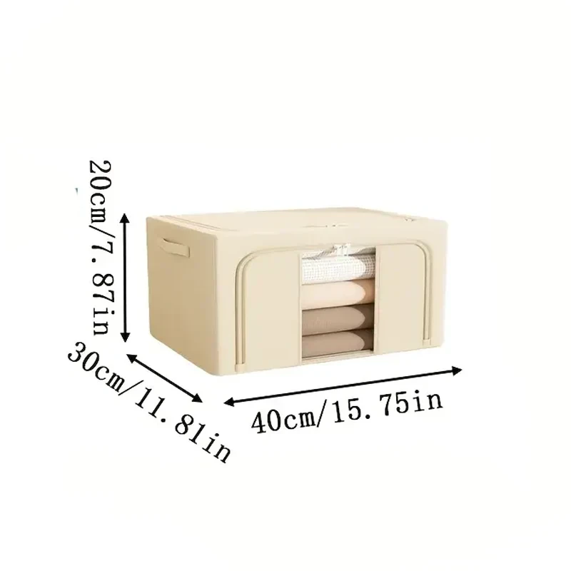 CAJA ORGANIZADORA DE TELA C/VISOR 600125 2