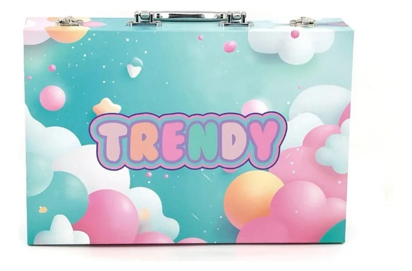 SET DE ARTE TRENDY rosa 145pcs 3