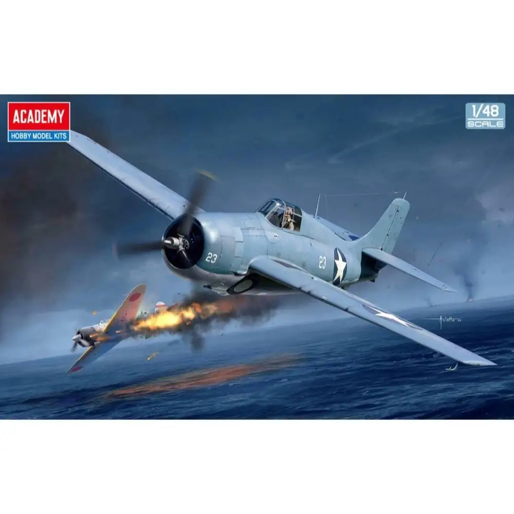 1/48 Academy F4F-4 Wildcat 'Battle of Midway'