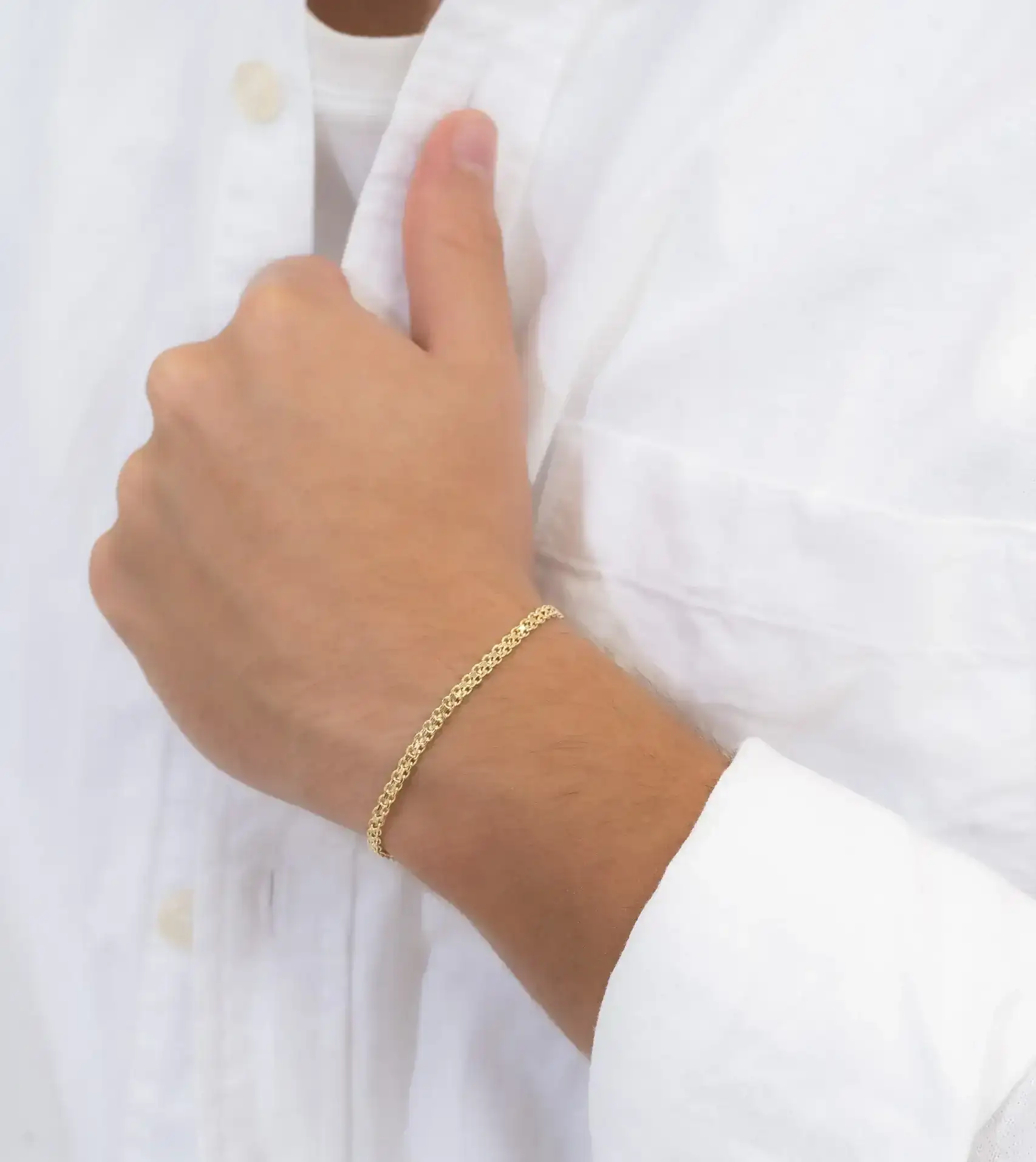 Pulsera tejido chino 3mm 2