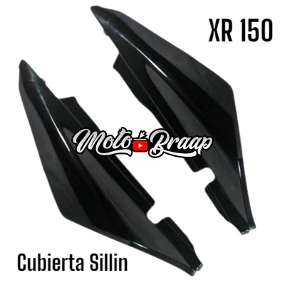 PL XR 150 L Cubierta sillin negro IMCUS110 (par) OKL