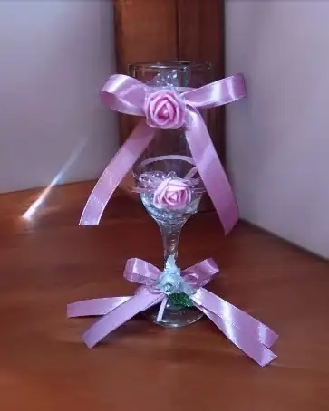 Copa decorada