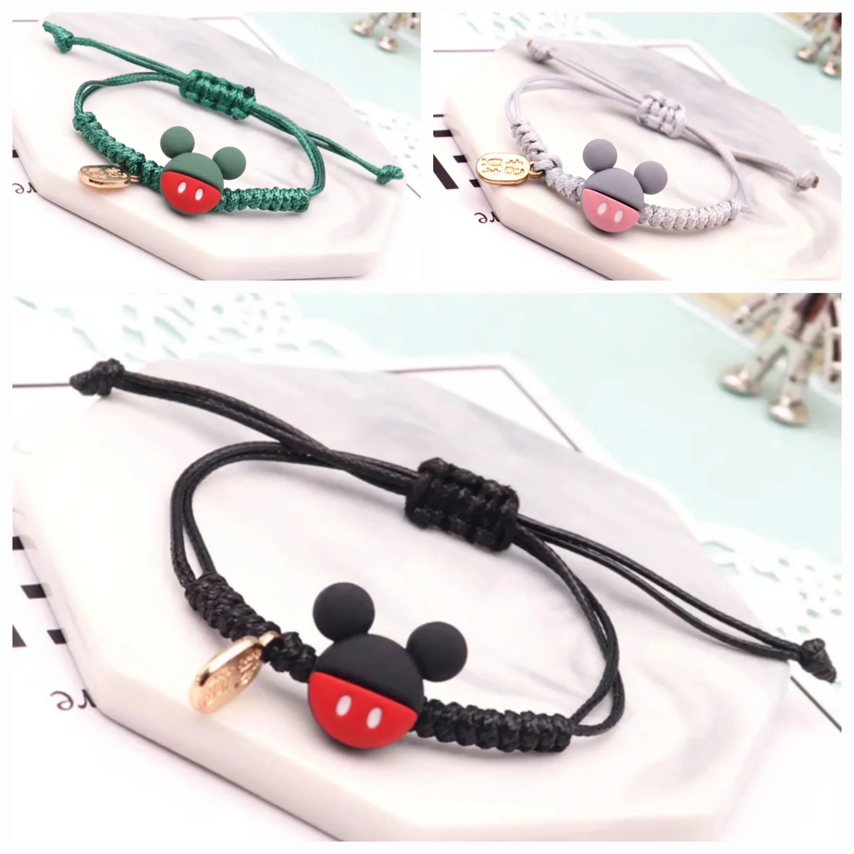 Pulsera ajustable de Mickey 