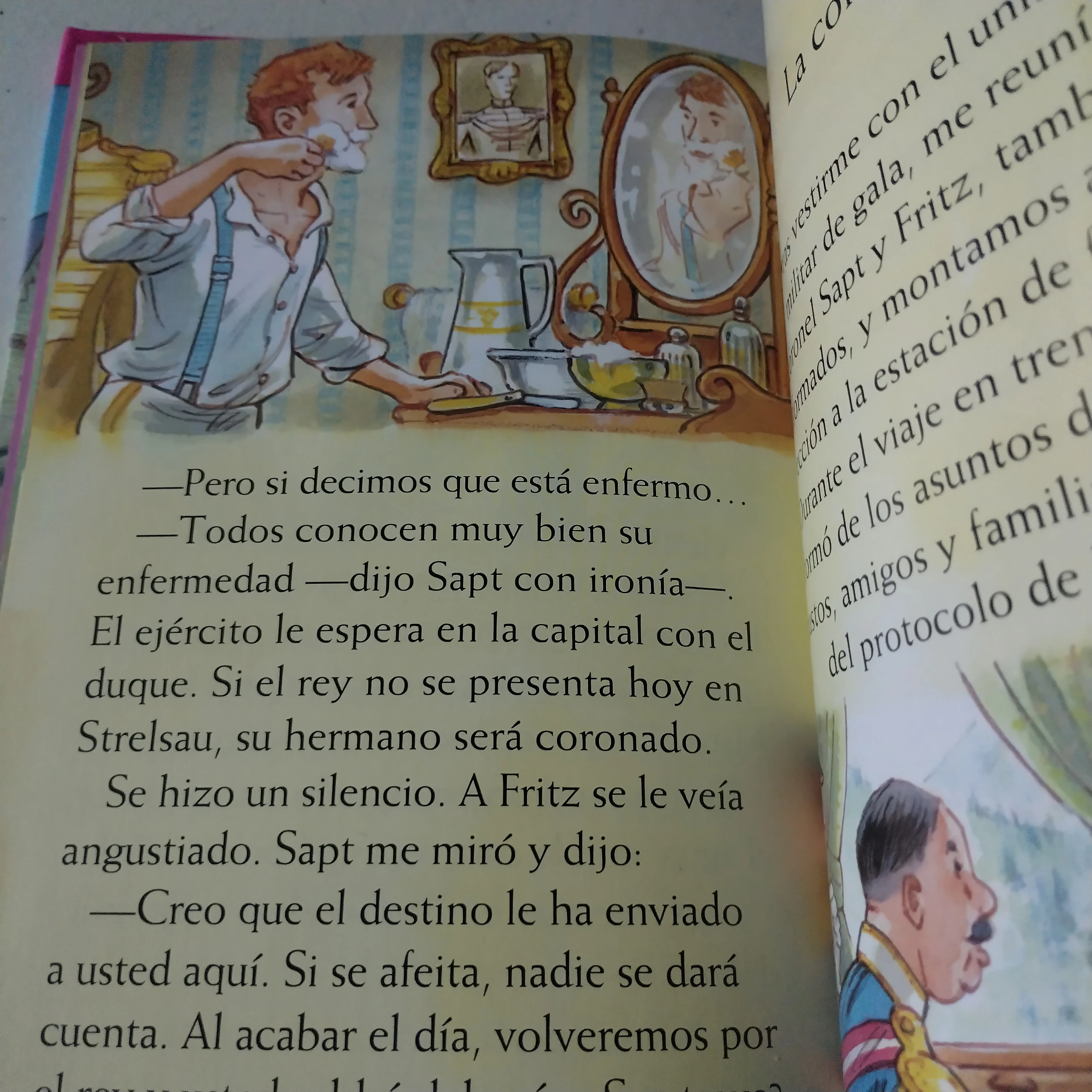 El prisionero de Zenda, Anthony Hope, infantil  3