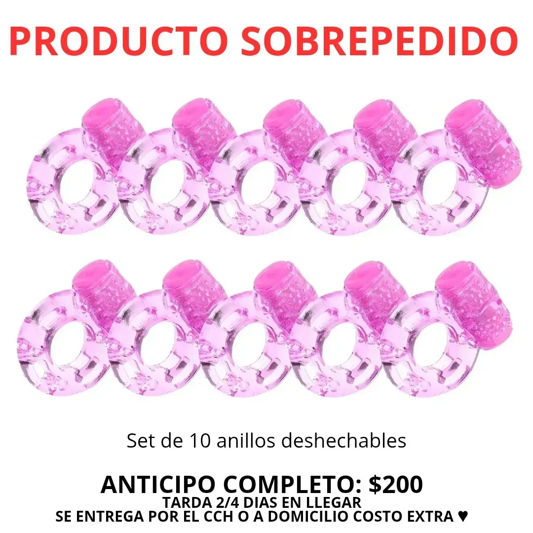 10 anillos vibradores