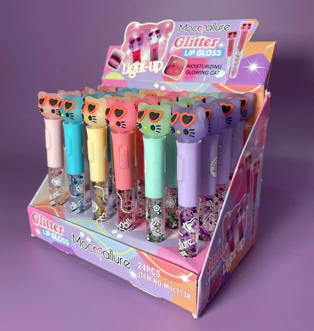 GLOSS HELLO KITTY LUZ  3