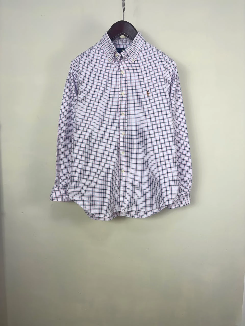 RALPH LAUREN CHECK LONG SLEEVE SHIRT
