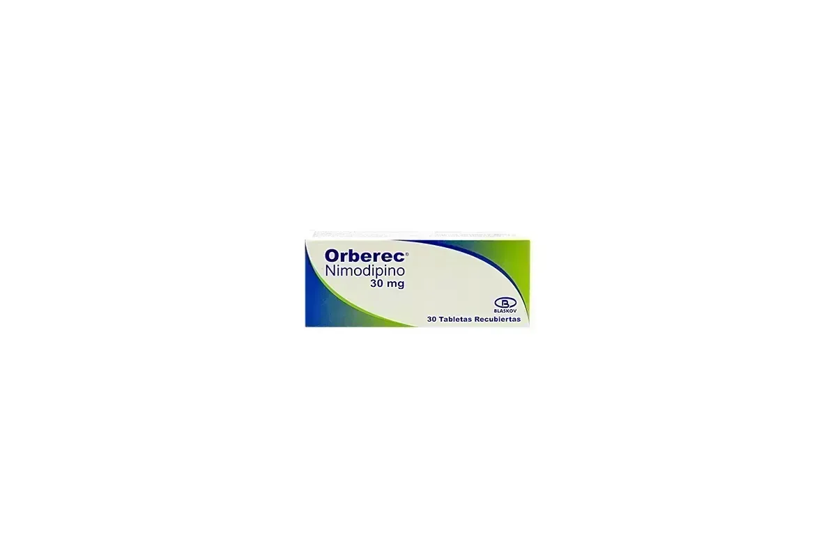 ORBEREC 30MG X 30 TBL NIMODIPINO