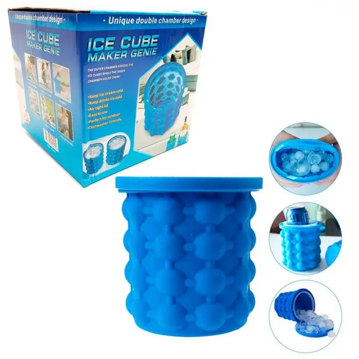 Hielera de Silicona Cubeta de Hielo Multiuso 2