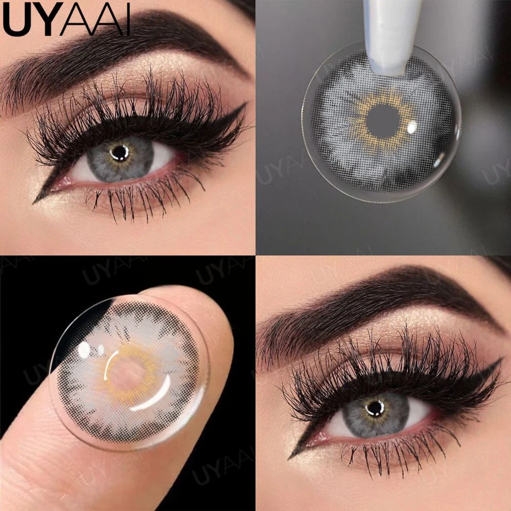 Lentes de contacto - Referencia: SIRI GRAY - PUPILA REDUCIDA 4