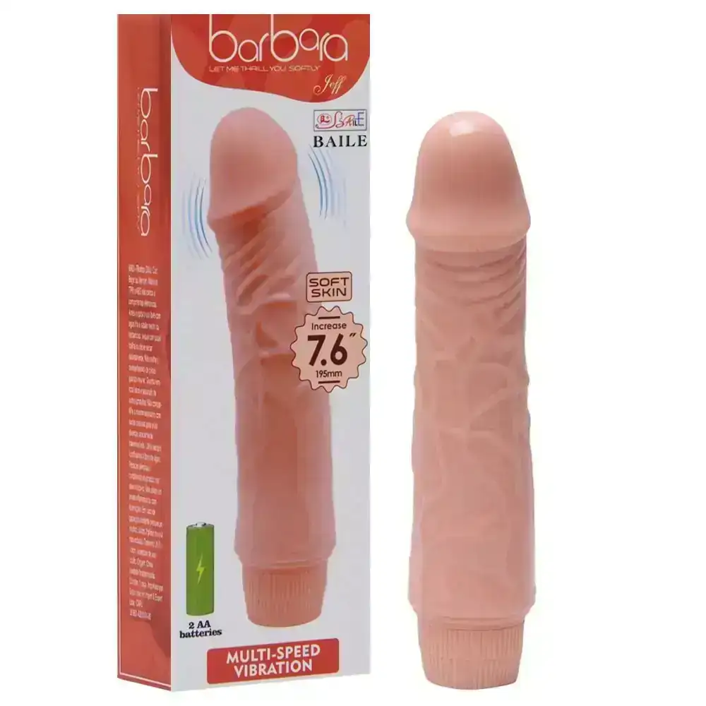 Vibrador similar a la piel 