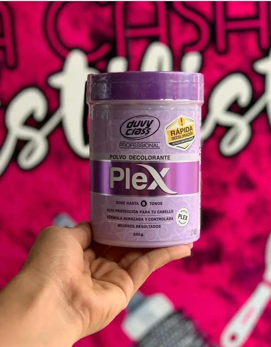 duvy class decolorante plex tarro 250g